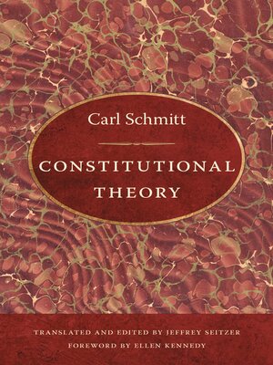 cover image of Constitutional Theory